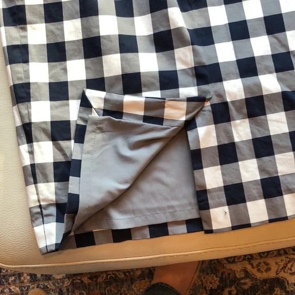 Banana Republic blue/gray/white midi pencil skirt - Picture 4 of 6